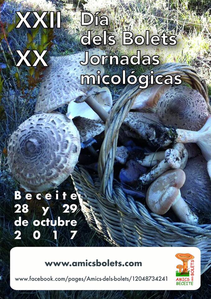 XXII Dia dels Bolets - XX Jornadas micológicas